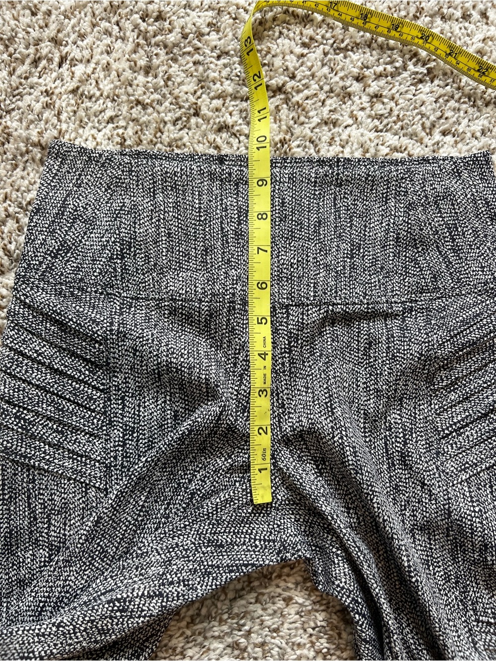 Athleta Delancey Textured Moto Tight Sz S - Picture 9 of 11